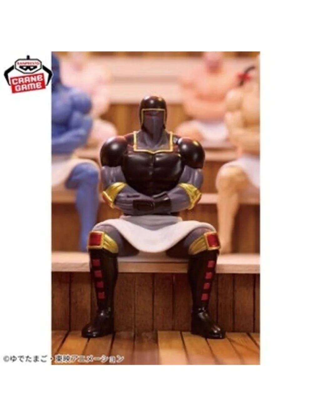 Banpresto Kinnikuman Warsman Figure Black New Sauna L-Formation  US Seller